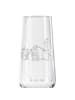 Mr. & Mrs. Panda Champagnerglas Pinguin Lagerfeuer ohne Spruch in Transparent