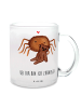 Mr. & Mrs. Panda Tee Tasse Spinne Agathe Teddy mit Spruch in Transparent