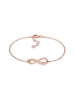 Elli Armband 925 Sterling Silber Infinity in Rosegold