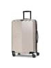 Redolz Essentials 18 4 Rollen Trolley 66 cm mit Dehnfalte in metallic-greige shiny
