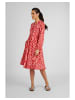 Lovely sisters A-Linien-Kleid Kinga in cherry print