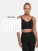 CFAB Komfort-Bralette in  Weiß