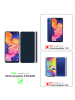 cadorabo Hülle für Samsung Galaxy A10e / A20e Blumen Design in FLORAL TÜRKIS