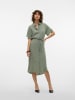 Vero Moda Hemdblusenkleid in Hedge Green