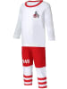 Fußballverein 1. FC Köln Kinder Langarmbody "Baby Set 1. FC Köln" in Weiß
