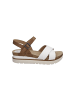 Josef Seibel Plateau Sandalen für Damen in weiß
