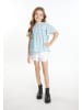 DreiMaster Mädchen (Kids) Bluse in Hellblau Blume