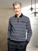 hajo Langarm-Poloshirt in marine
