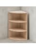 KADIMA DESIGN Eckregal 30x60x30 cm WL5.842 Holz Wandregal Eck Hängeregal, in Sonoma