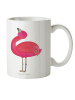 Mr. & Mrs. Panda Tasse Flamingo Stolz ohne Spruch in Weiß