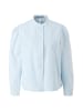 QS Bluse in 53W0_himmelblau