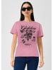 QS T-Shirt in 41D0_rosa