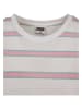 Urban Classics Urban Classics Cropped T-Shirts in white/girlypink