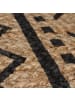 KADIMA DESIGN Jute-Teppich Naturfaser NEATH Geometrisch Boho Wohnzimmer