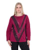 Ulla Popken Longsleeve in bordeaux