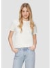 QS T-Shirt in 0200_creme