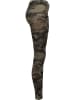 Urban Classics Leggings in wood camo