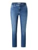 ANGELS  Slim Fit Jeans Jeans One Size Crop Fringe in mittelblau