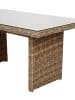 ebuy24 Gartentisch Gram Holz 142 x 76 cm