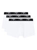 Emporio Armani 3er Pack Trunk in Weiß