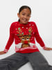 Vero Moda Girl Strickpullover in Chinese Red
