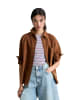 Marc O'Polo DENIM Bluse relaxed in Umbra Brown