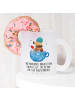 Mr. & Mrs. Panda Tee Tasse Nachtfalter Schaumbad mit Spruch in Transparent