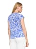 Betty Barclay Casual-Shirt mit Bluseneinsatz in Weiß/Blau