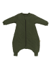 Schlummersack Schlafsack mit Füßen, 3.5 TOG in Grün