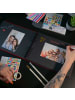 Intirilife Fotoalbum Fotobuch mit Spiralbindung in Rot