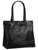 Samantha Look Shopper echt Leder in schwarz