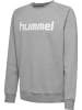 Hummel Sweatshirt Raglanärmel Hmlgo Kinder in GREY MELANGE