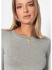 SASSYCLASSY Langarmshirt in Grau