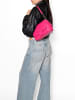 ROBERTA ROSSI Schultertasche in DARK PINK
