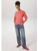 Aniston CASUAL Strickpullover in pink-orange