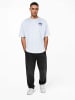 trueprodigy Oversize-Shirt Hajin in Graumelange