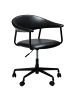 ebuy24 Bürostuhl Rover Schwarz 62 x 59 cm