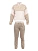 Tom Barron Freizeitanzug CASUAL REGULAR SIZE TRACKSUIT WITH EMBROIDERY in braun