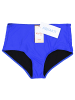 Aquarti Aquarti Damen Bikinihose Bikini-Slip mit Hohem Bund in blau