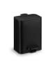 relaxdays Mülleimer Bad in Schwarz - 5 l