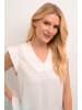 Kaffe Ärmellose Bluse KAdahlia Regular fit in Chalk
