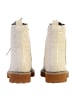 Divine Factory Schnürstiefel Beige