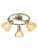 Globo lighting Strahler "ZACHERY" in gold