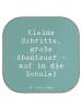 Mr. & Mrs. Panda Bierdeckel Spruch Schulanfang Abenteuer mit Spruch in Meeresbrise