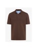 BRAX  Polo in chocolate