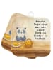 Mr. & Mrs. Panda Topfhalter Panda Pommes Gebet Design mit Spruch in Weiß