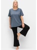 sheego Yogashirt in rauchgrau