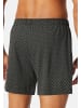 Schiesser Boxershorts Singel-Jersey in Schwarz
