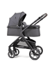 PIXINI Nelio Kinderwagen 3in1 Set schwarz/oxford dunkelgrau