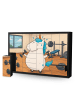 Mr. & Mrs. Panda Weihnachtskalender Einhorn Fitness Design ohne ... in Weiß